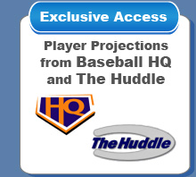 Exclusive Access to Player Projections from Baseball HQ and The Huddle