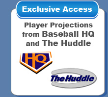 Exclusive Access to Player Projections from Baseball HQ and The Huddle